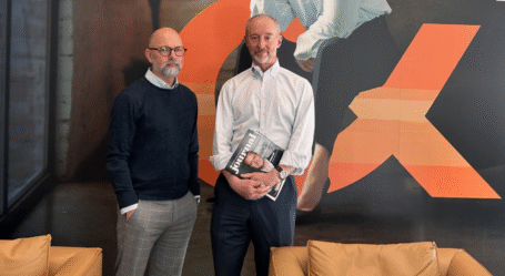 Niklas Tell with Julian McManus from Janus Henderson